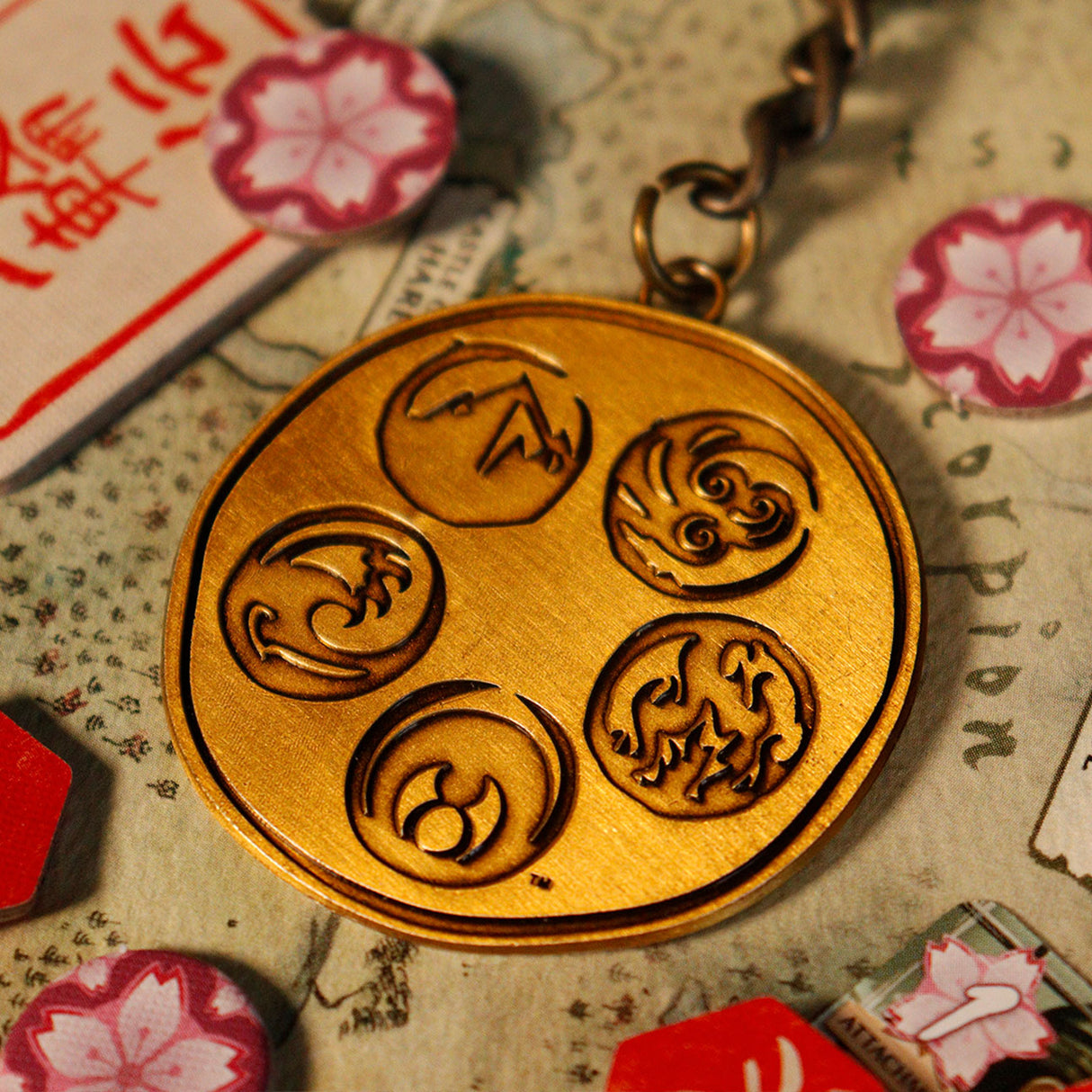 LEGEND OF THE FIVE RINGS | Key Ring | Limited Edition