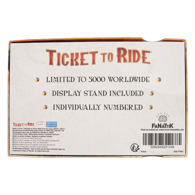 Ticket to Ride | North American Open Tour Ticket | Limited Edition