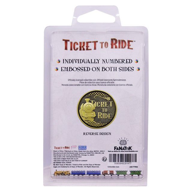 Ticket to Ride | Limited Edition Collectible Train Coin