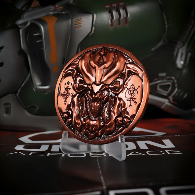 Doom | Pinky Metal Medallion | Collectible Limited Edition