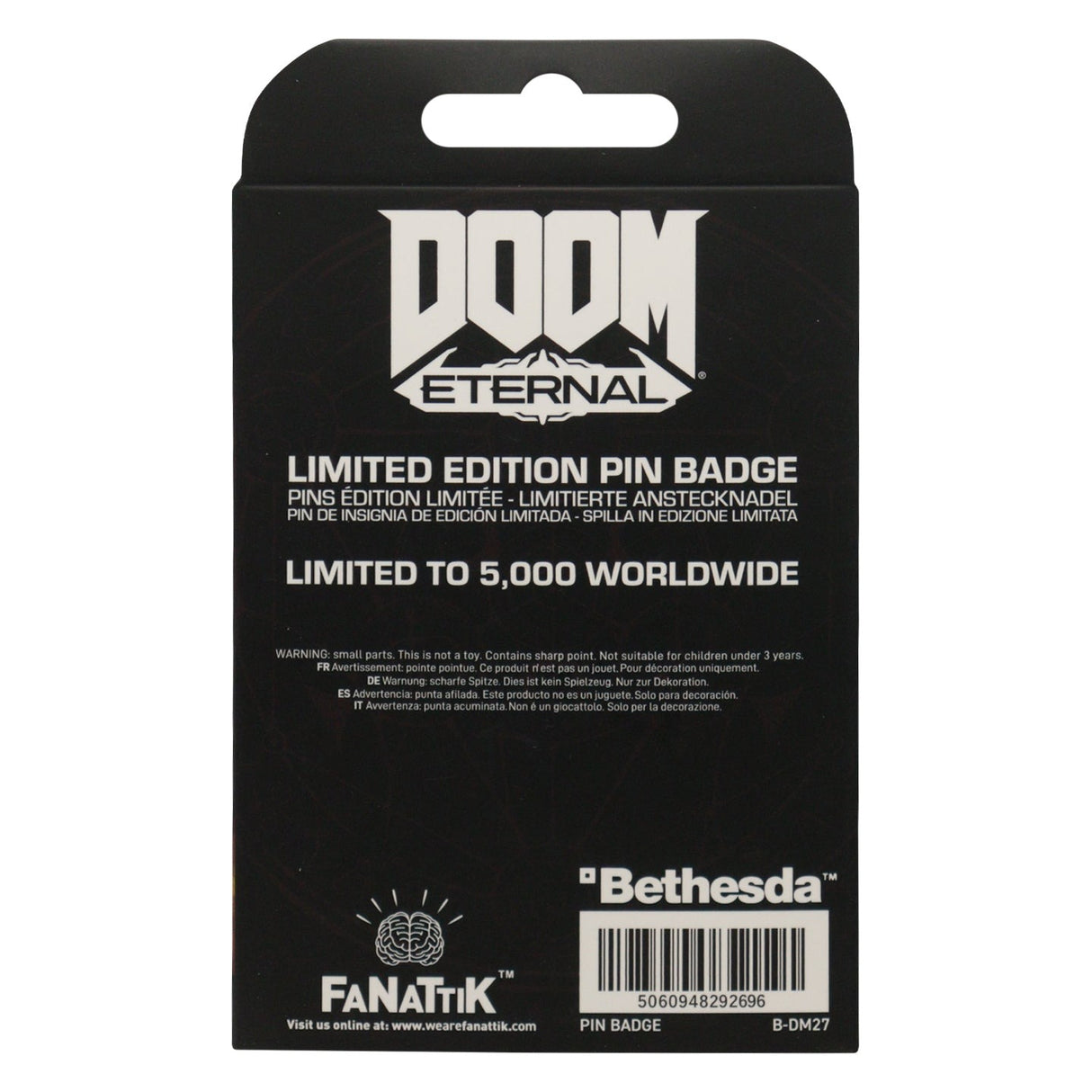 Doom Eternal | Slayer | Pin Badge | Limited Edition