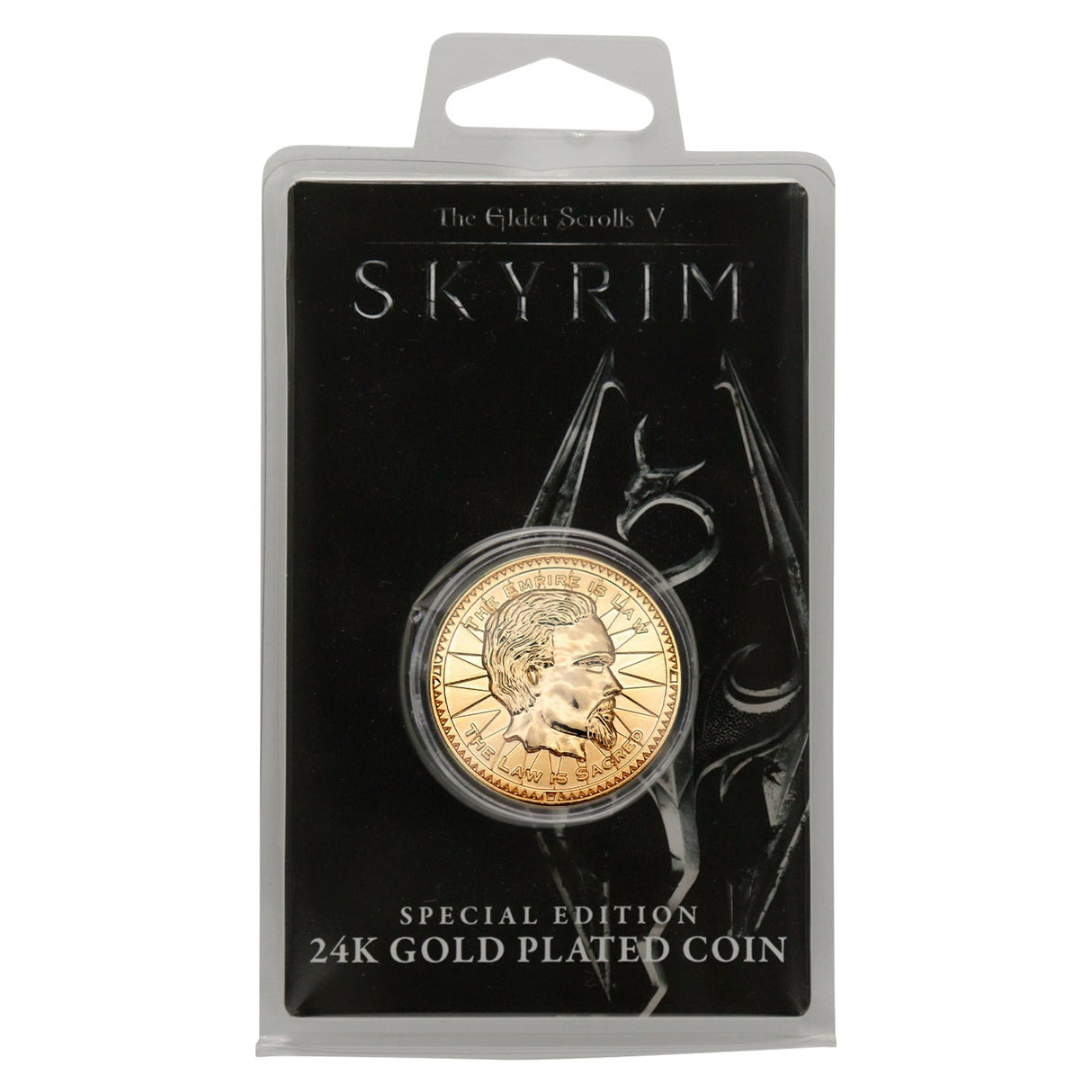 The Elder Scrolls V Skyrim | 24k Replica Septim | Limited Edition Coin