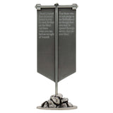Fanattik Fallout Limited Edition BROTHERHOOD OF STEEL Metal Desktop Banner