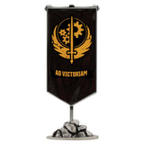Fanattik Fallout Limited Edition BROTHERHOOD OF STEEL Metal Desktop Banner
