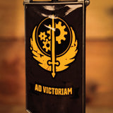 Fanattik Fallout Limited Edition BROTHERHOOD OF STEEL Metal Desktop Banner