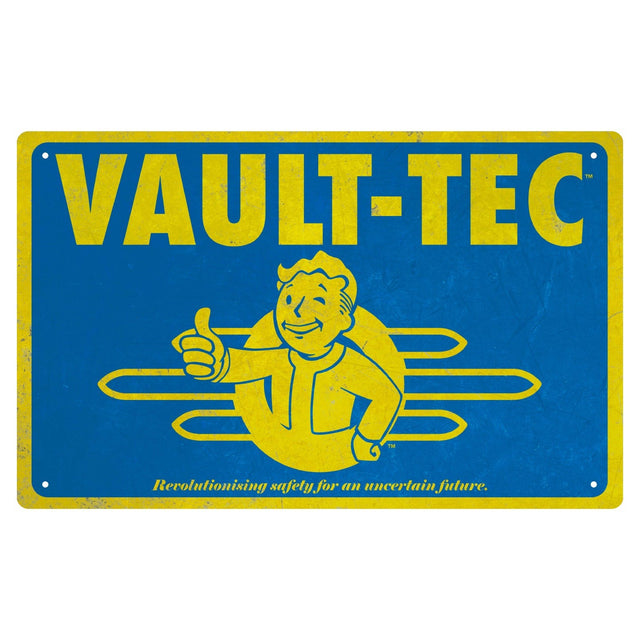 SET OF 3 TIN SIGNS | Fallout | Limited Edition