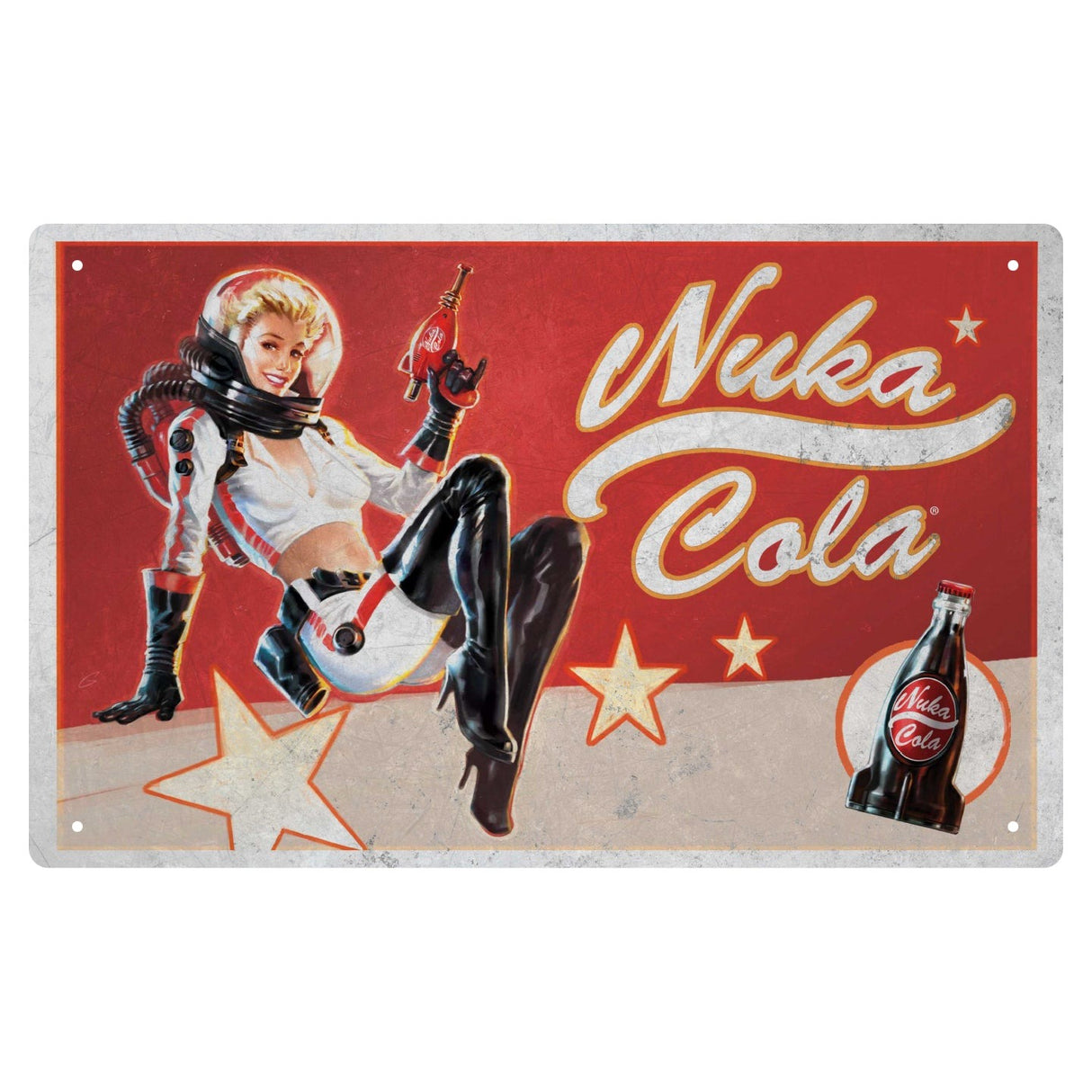 SET OF 3 TIN SIGNS | Fallout | Limited Edition