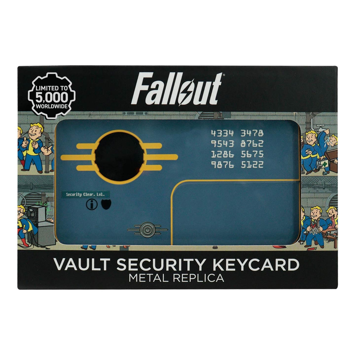 VAULT SECURITY KEYCARD REPLICA | Fallout | Limited Edition