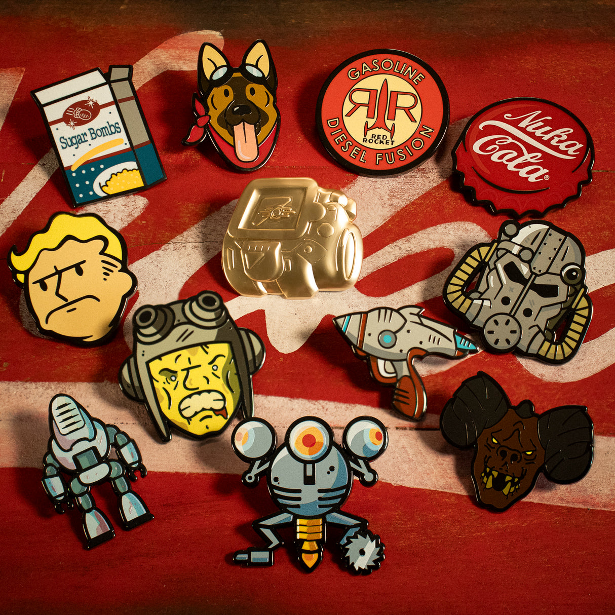 Fallout | 1 x Mystery Enamel Pin Badge