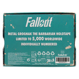 Fanattik Fallout Limited Edition GROGNAK THE BARBARIAN Holotape Metal Replica