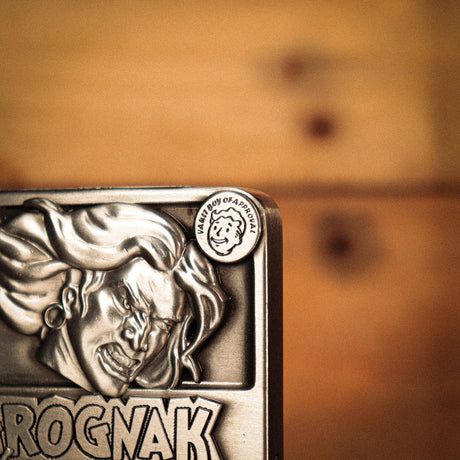 Fanattik Fallout Limited Edition GROGNAK THE BARBARIAN Holotape Metal Replica