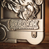 Fanattik Fallout Limited Edition GROGNAK THE BARBARIAN Holotape Metal Replica