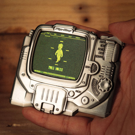 Fanattik Fallout Limited Edition PIP-BOY 3000 Mk IV Lenticular Metal Ingot