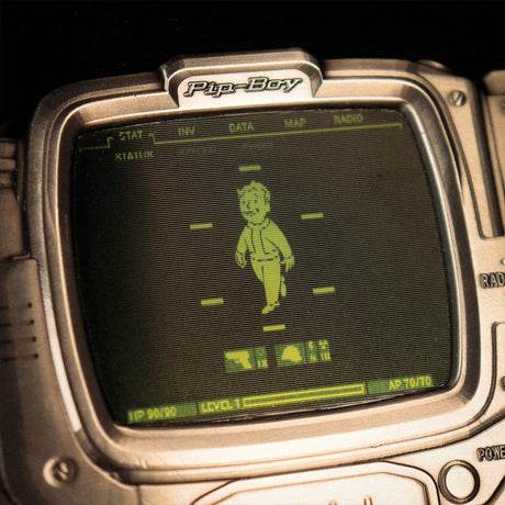 Fanattik Fallout Limited Edition PIP-BOY 3000 Mk IV Lenticular Metal Ingot
