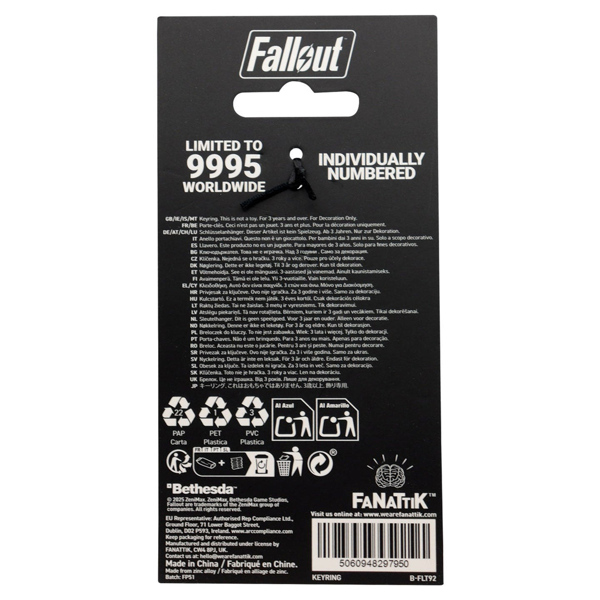 NUKA COLA  | Fallout Keyring | Limited Edition