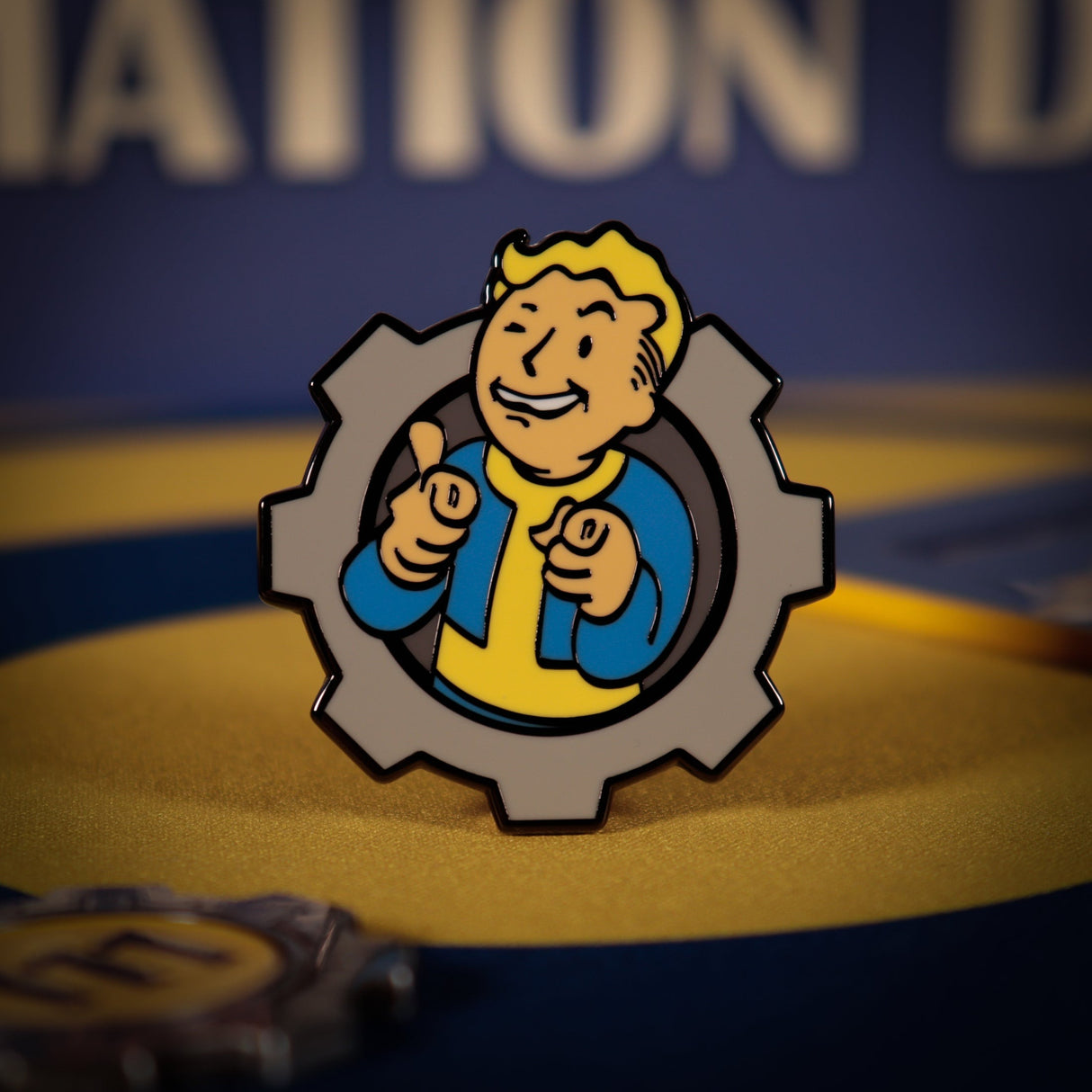 CHARISMA BOY | Fallout | Limited Edition Pin Badge