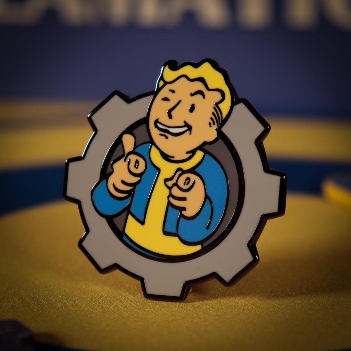 CHARISMA BOY | Fallout | Limited Edition Pin Badge