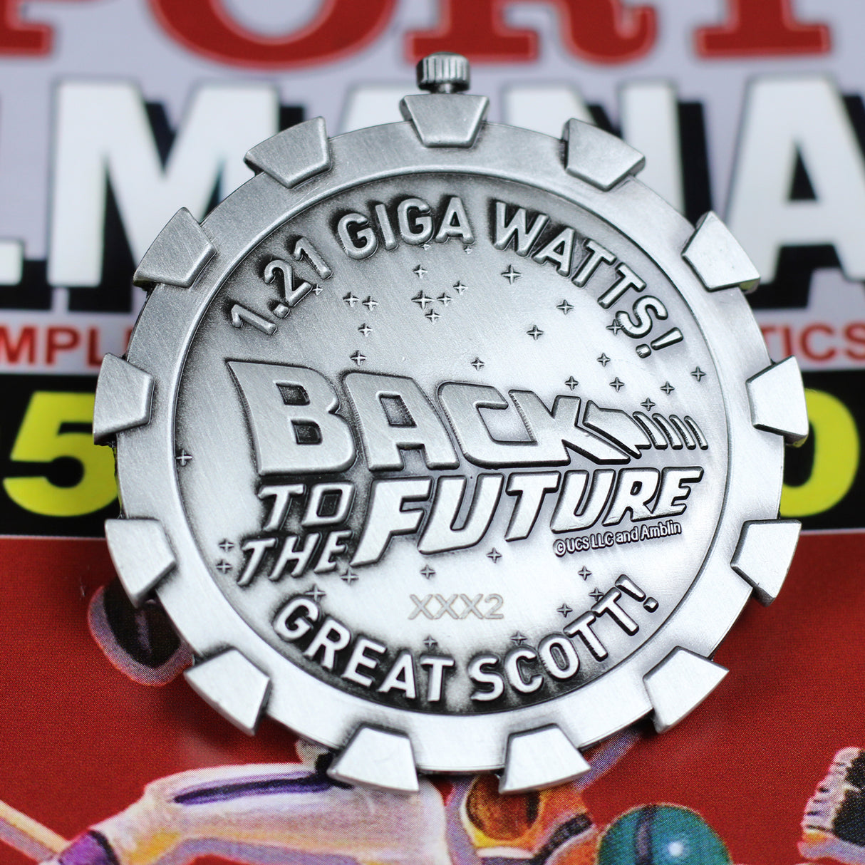 STOPWATCH MEDALLION | Back to the Future | Limited Edition