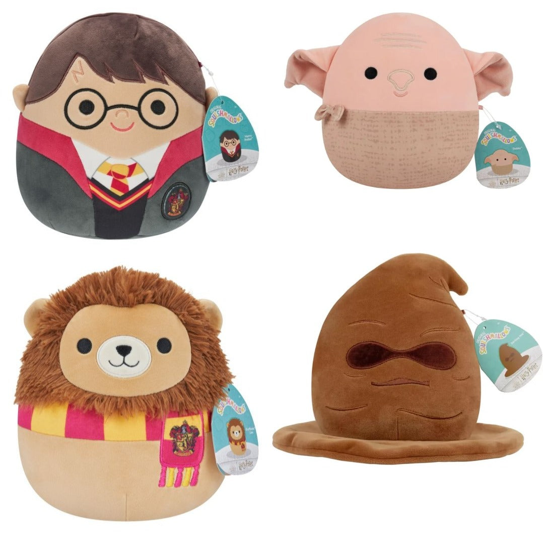 BUNDLE OF 4 (WAVE 3) | Squishmallows 8" | Harry Potter