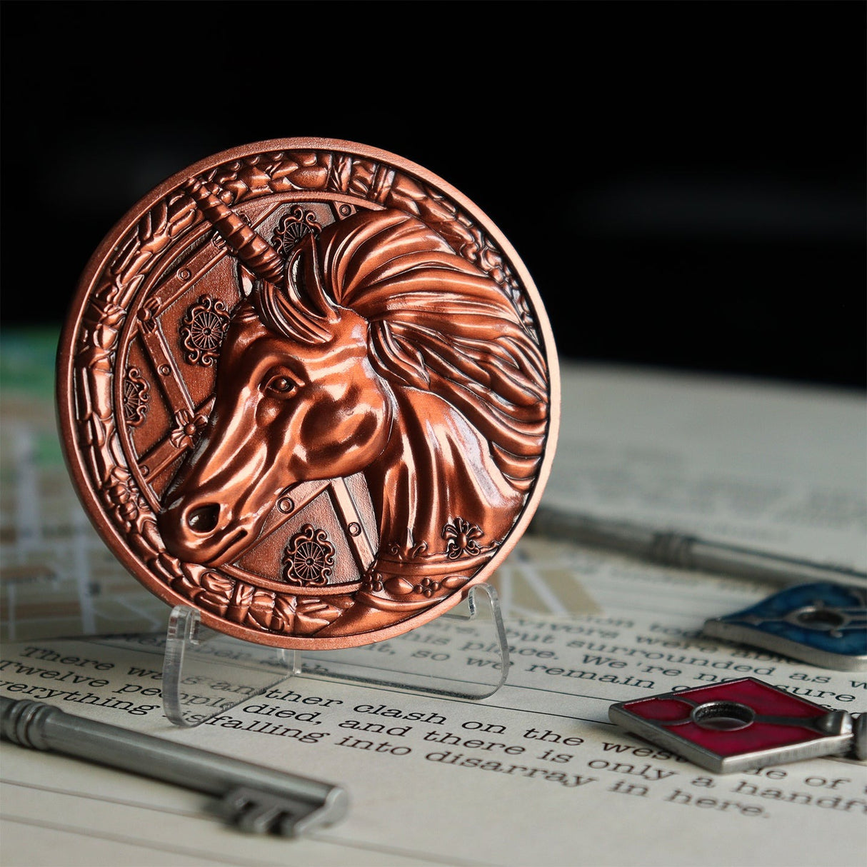 Resident Evil 2 | Limited Edition Replica Medallion | Unicorn