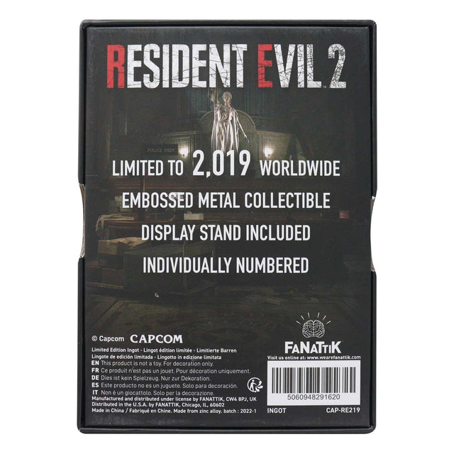 Resident Evil 2 | Leon S. Kennedy Ingot | Limited Edition