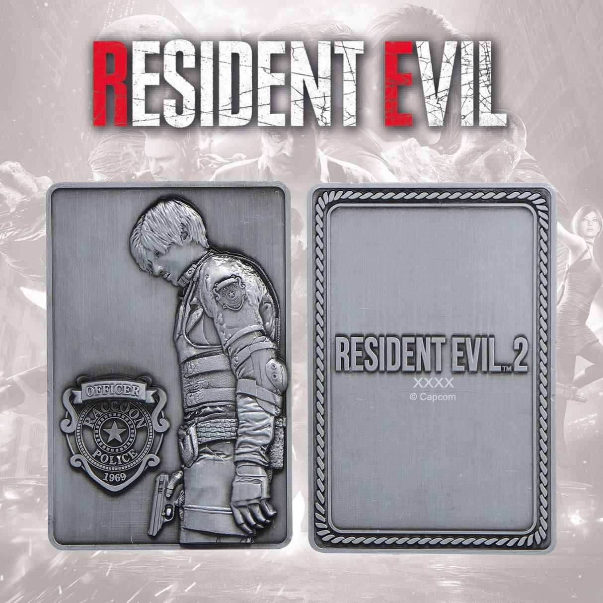 Resident Evil 2 | Leon S. Kennedy Ingot | Limited Edition