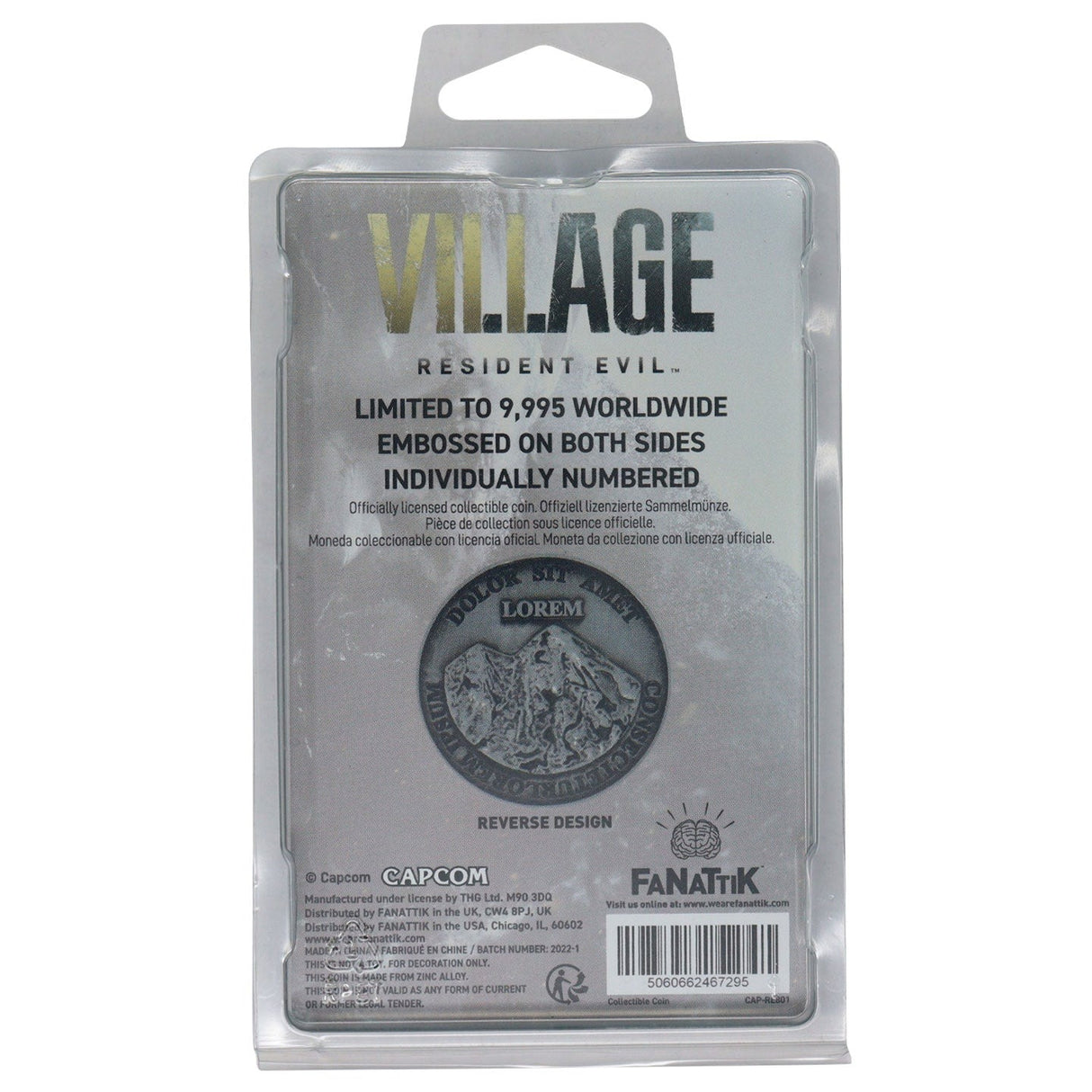 Village | Resident Evil | Limited Edition Coin