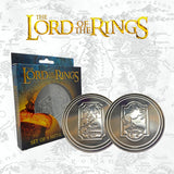 The Lord of the Rings | Set of 4 Embossed Metal Coasters