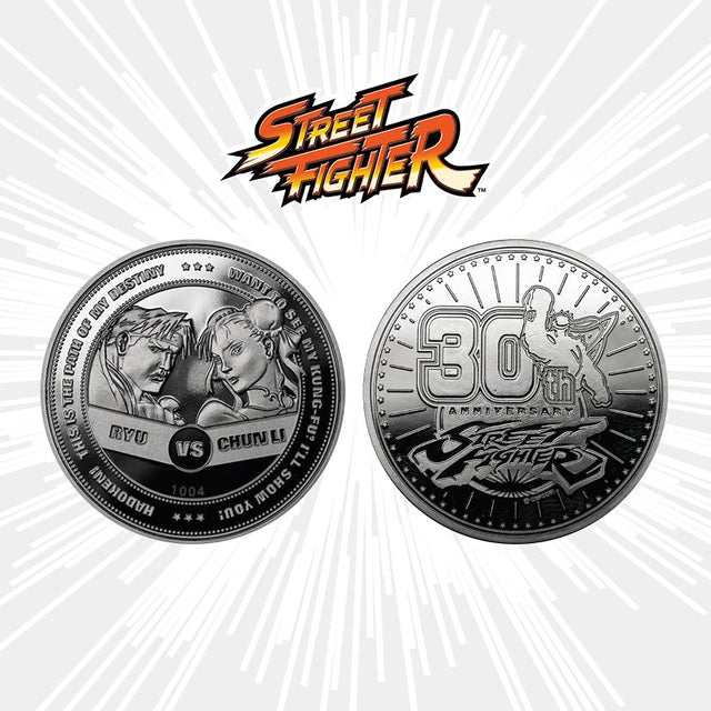 Ryu vs Chun Li | Street Fighter | Limited Edition Coin