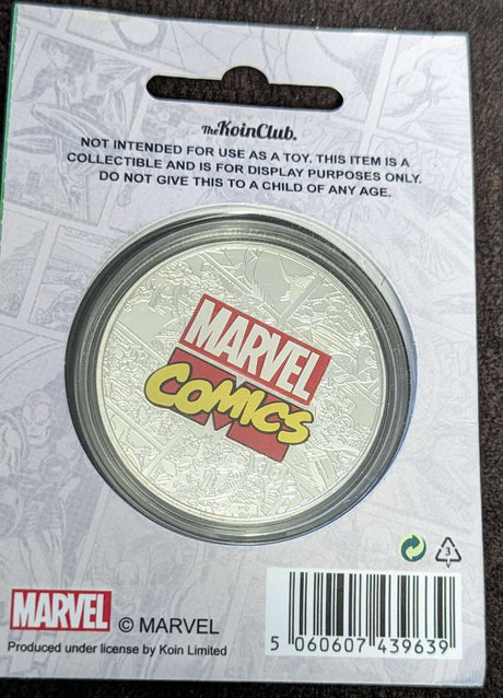 Collectable Coin | Silver Plated | Marvel