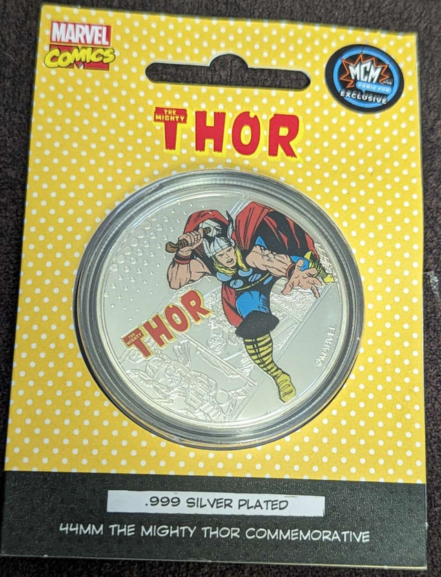 Collectable Coin | Silver Plated | Marvel