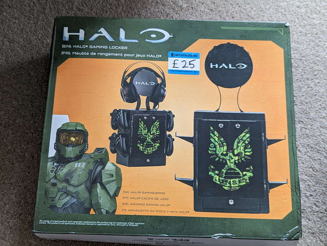 Official Halo Gaming Locker | Damaged Box