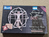 Revell  00519 Vitruvian Man (Leonardo da Vinci 500th Anniversary) Wooden Model Kit | Box Damaged