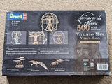 Revell  00519 Vitruvian Man (Leonardo da Vinci 500th Anniversary) Wooden Model Kit | Box Damaged