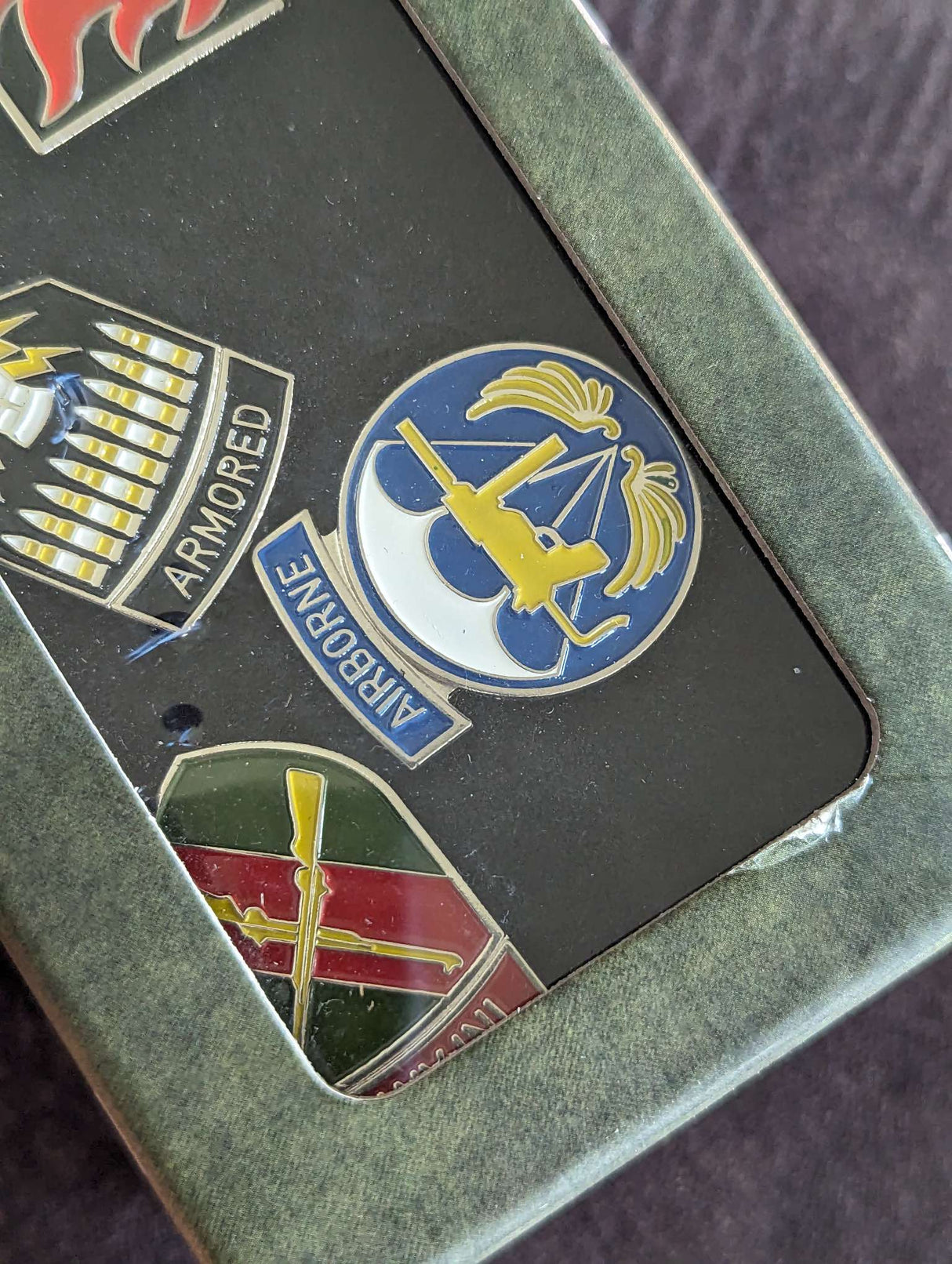 Damaged Box | Official Call Of Duty WW2 Pin Badge Set