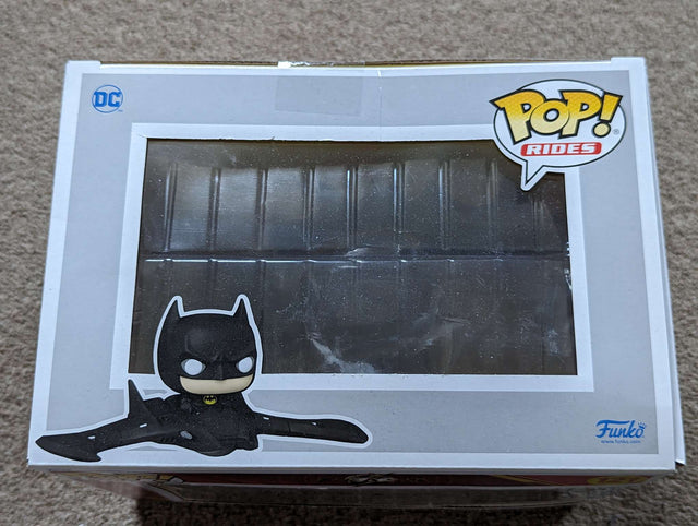 Damaged Box | Funko Pop Rides | The Flash | Batman in Batwing #121