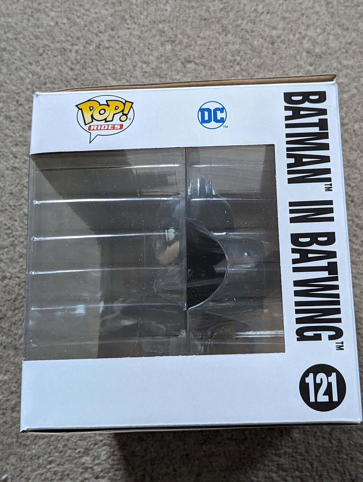 Damaged Box | Funko Pop Rides | The Flash | Batman in Batwing #121
