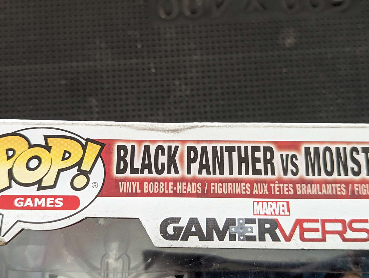 Damaged Box | Funko Games | Marvel vs Capcom Infinite | Black Panther vs Monster Hunter 2 Pack