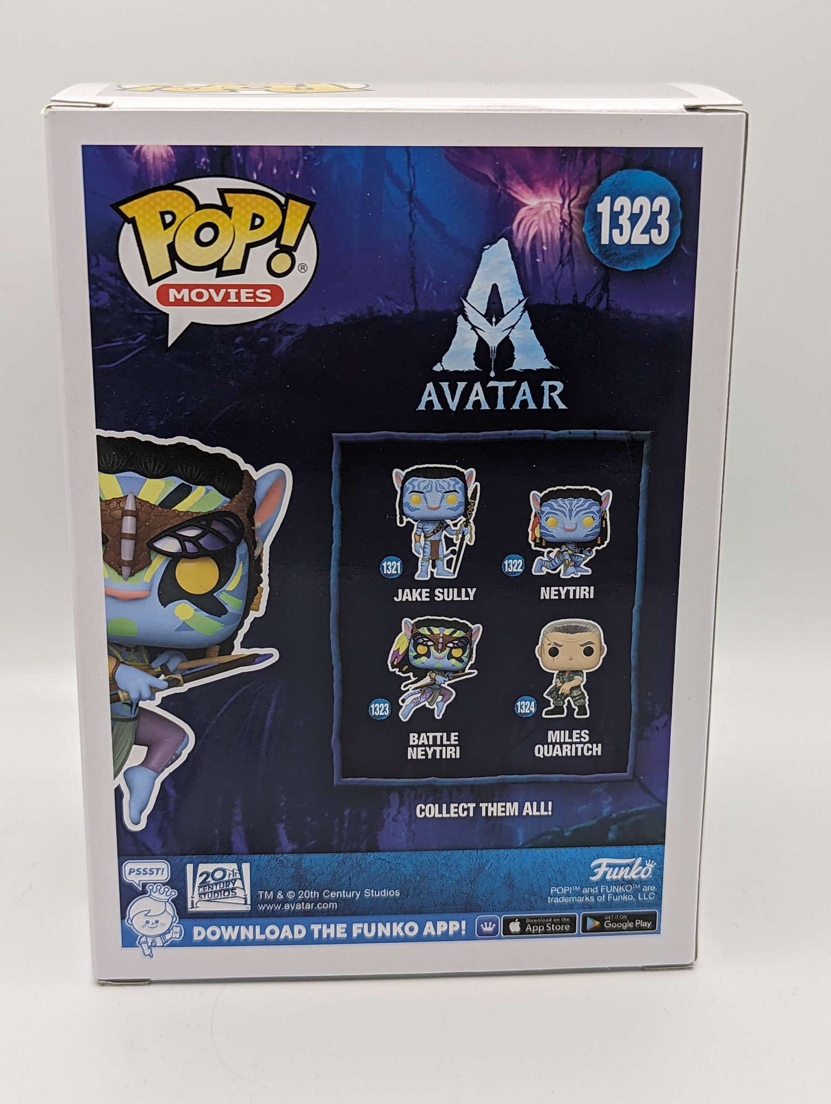 Damaged Box | Funko Pop Movies | Avatar | Neytiri (Battle) #1323