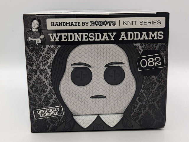 Handmade by Robots | The Addams Family | Wednesday Vinyl Figure | Knit Series #082