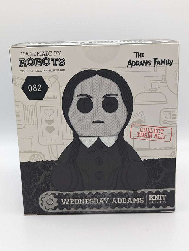 Handmade by Robots | The Addams Family | Wednesday Vinyl Figure | Knit Series #082