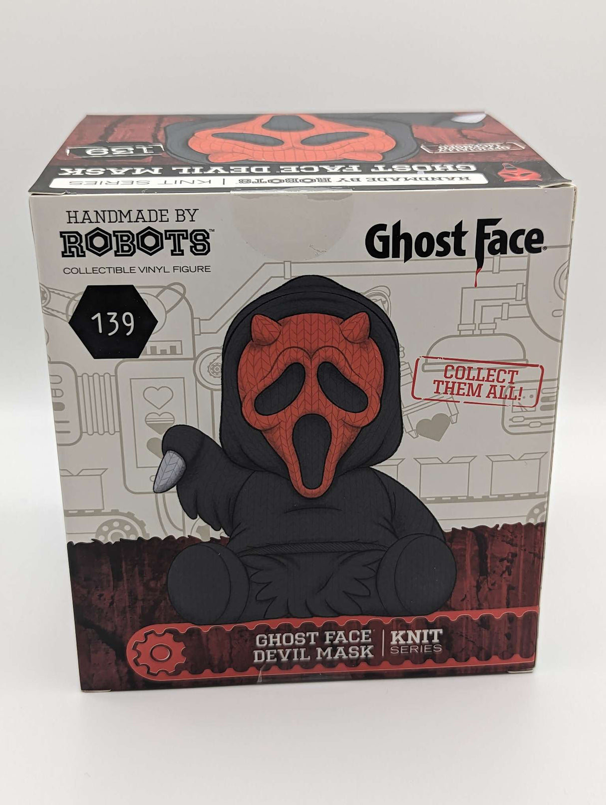 Ghost Face Devil Mask – Handmade by Robots Vinyl Figures
