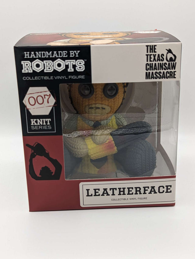 Handmade by Robots | The Texas Chainsaw Massacre | Leatherface Vinyl Figure | Knit Series #007