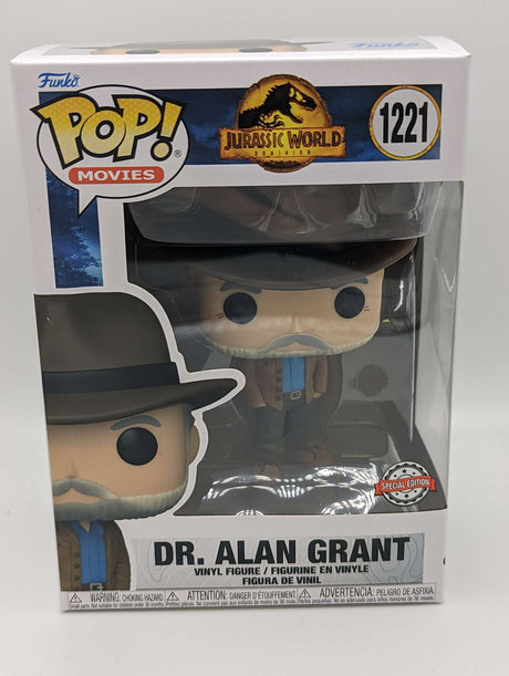 Funko Pop Movies - Jurassic World Dominion - Dr. Alan Grant #1221