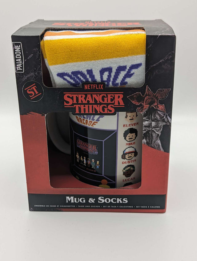 Stranger Things | Mug and Sock Gift Set | Officially Licensed Merchandise