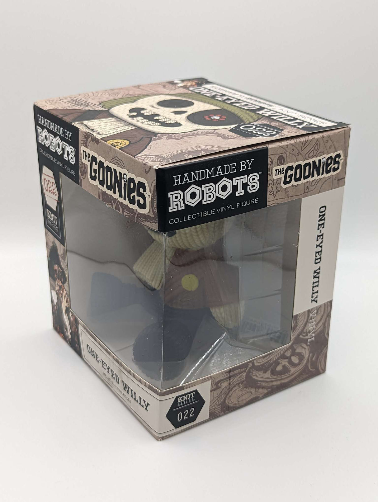Damaged Box | Handmade by Robots | Goonies | One-Eyed Willy Vinyl Figure | Knit Series #022