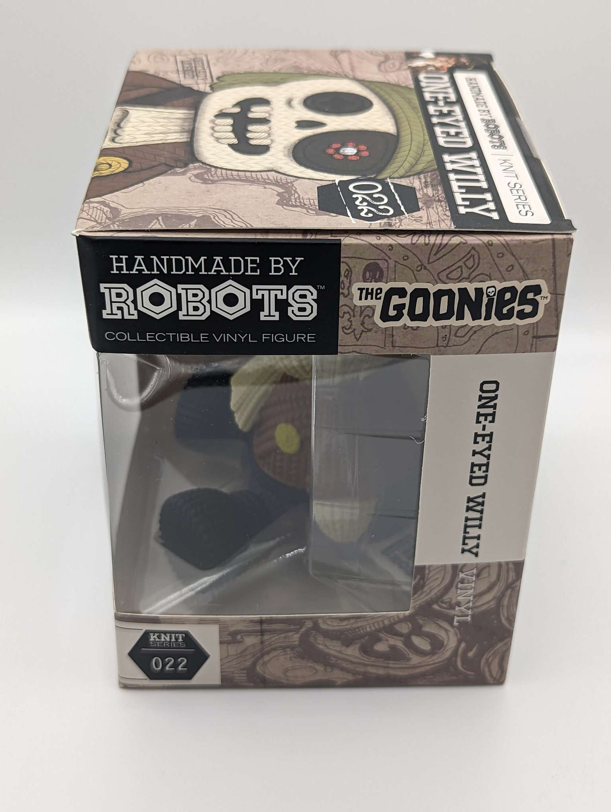 Damaged Box | Handmade by Robots | Goonies | One-Eyed Willy Vinyl Figure | Knit Series #022