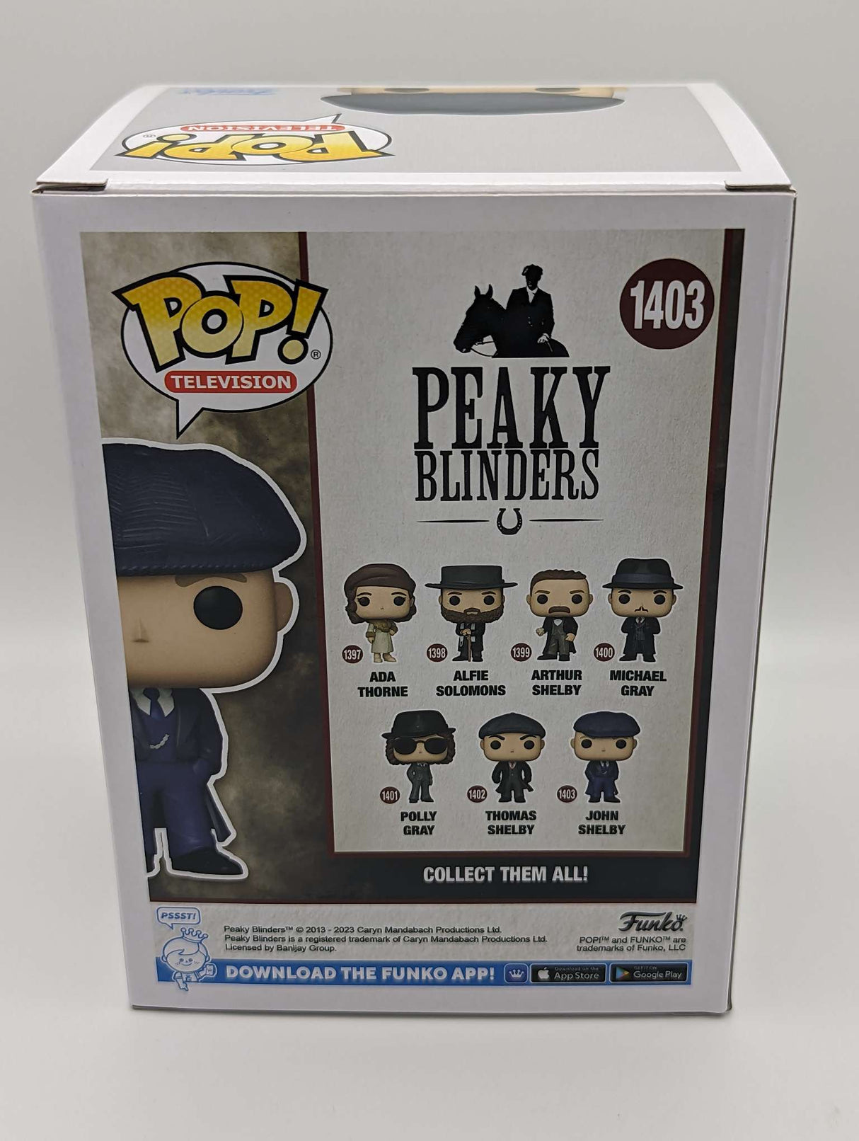 Funko Pop Television | Peaky Blinders | John Shelby #1403