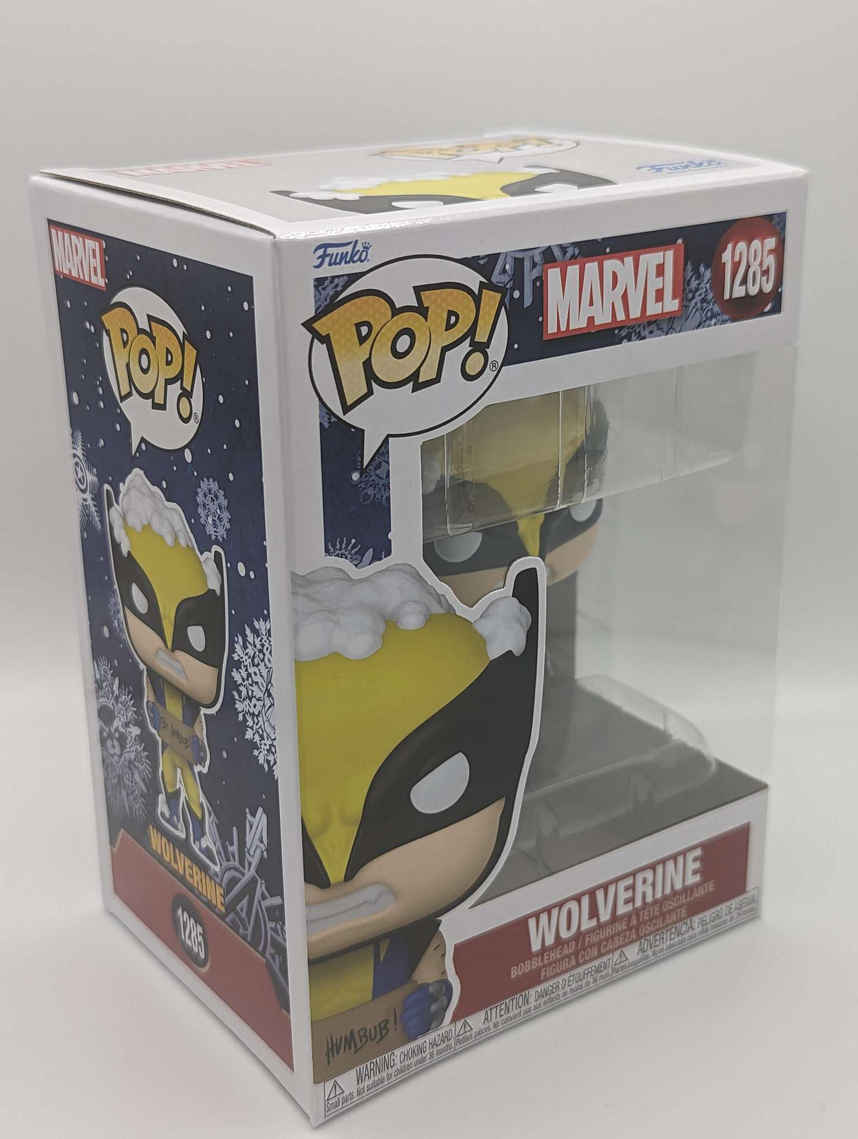 Funko Pop Marvel | Wolverine with Sign (Christmas) #1285