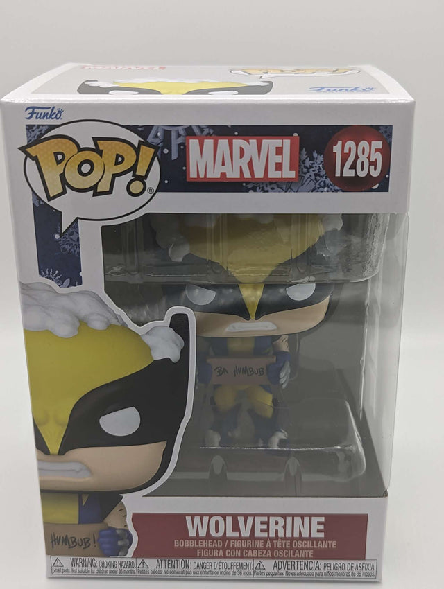 Funko Pop Marvel | Wolverine with Sign (Christmas) #1285